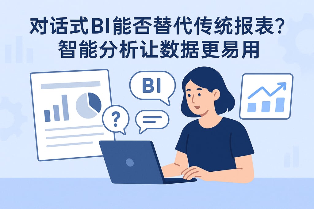 对话式BI能否替代传统报表？智能分析让数据更易用
