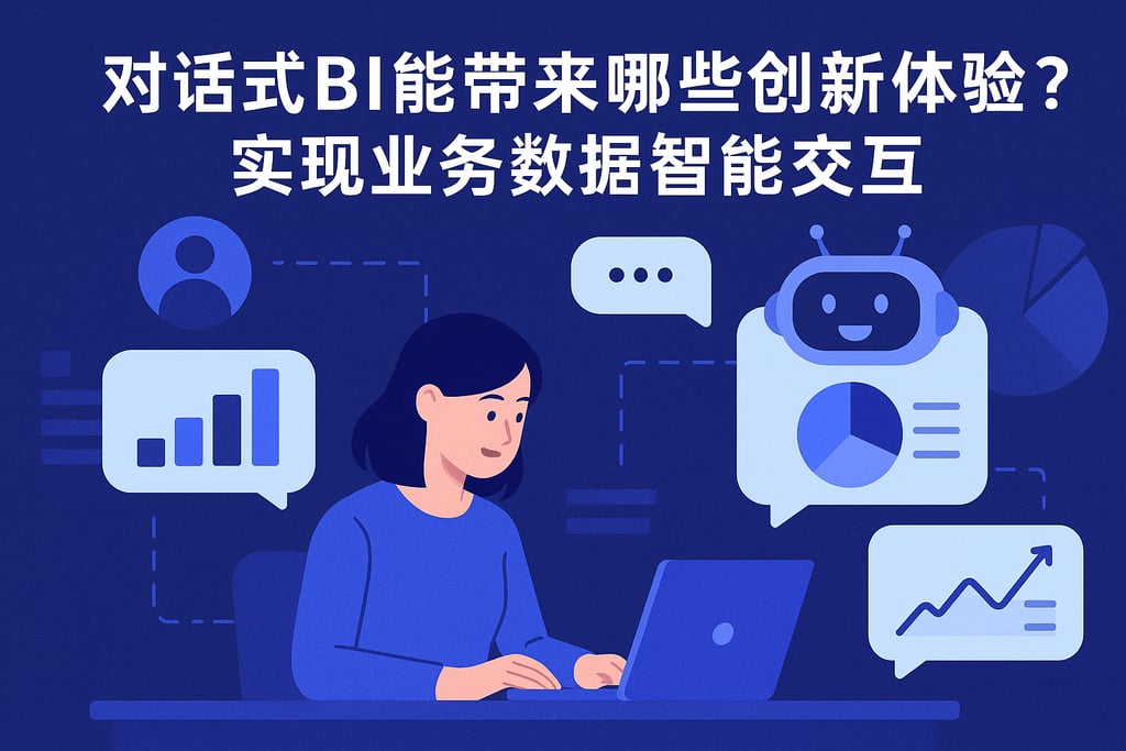 对话式BI能带来哪些创新体验？实现业务数据智能交互