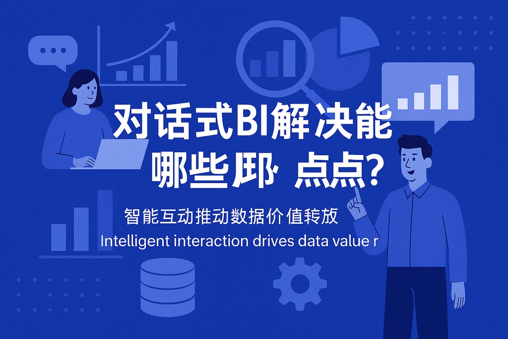 对话式BI能解决哪些痛点？智能交互推动数据价值释放