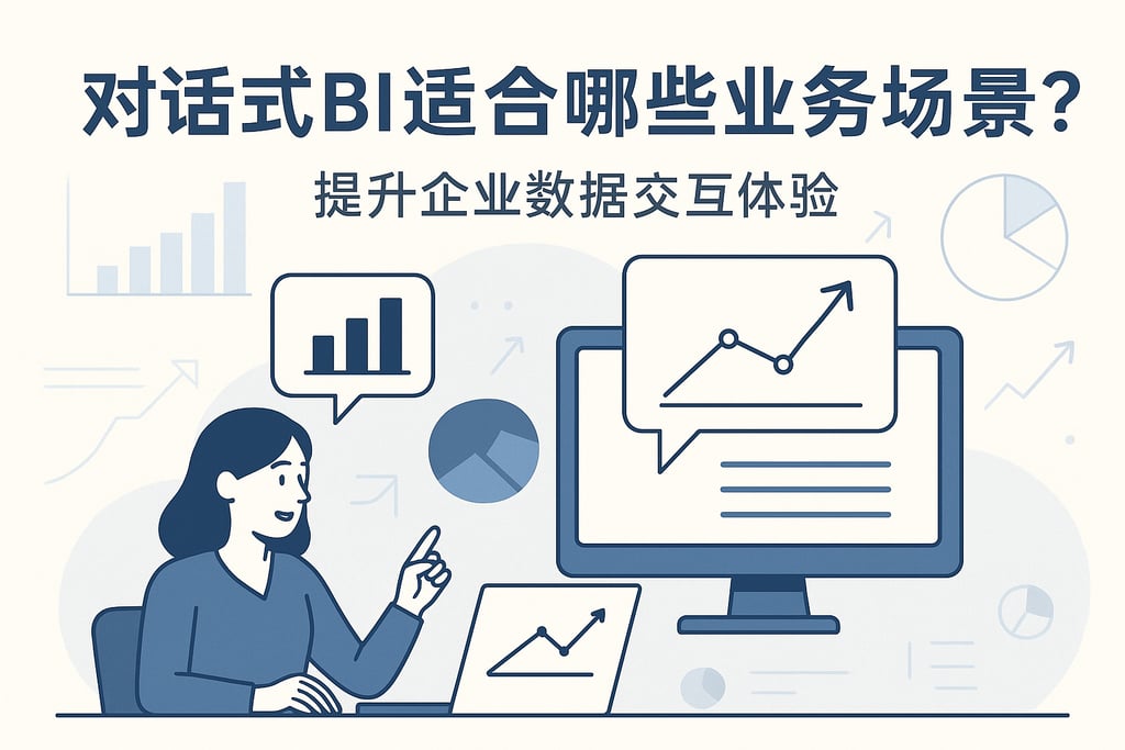 对话式BI适合哪些业务场景？提升企业数据交互体验