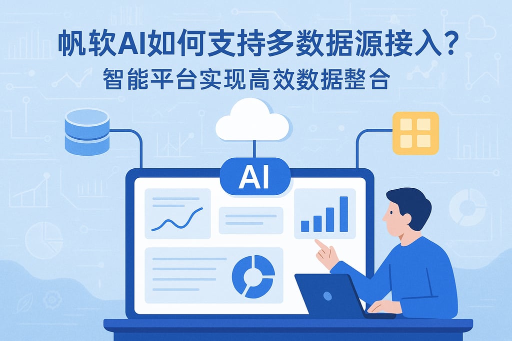 帆软AI如何支持多数据源接入？智能平台实现高效数据整合