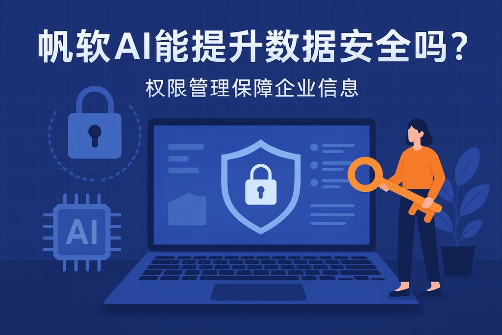 帆软AI能提升数据安全性吗？权限管理保障企业信息
