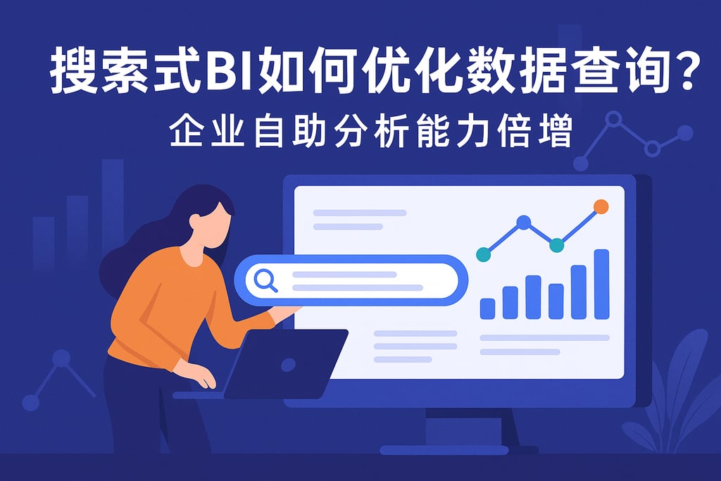搜索式BI如何优化数据查询？企业自助分析能力倍增
