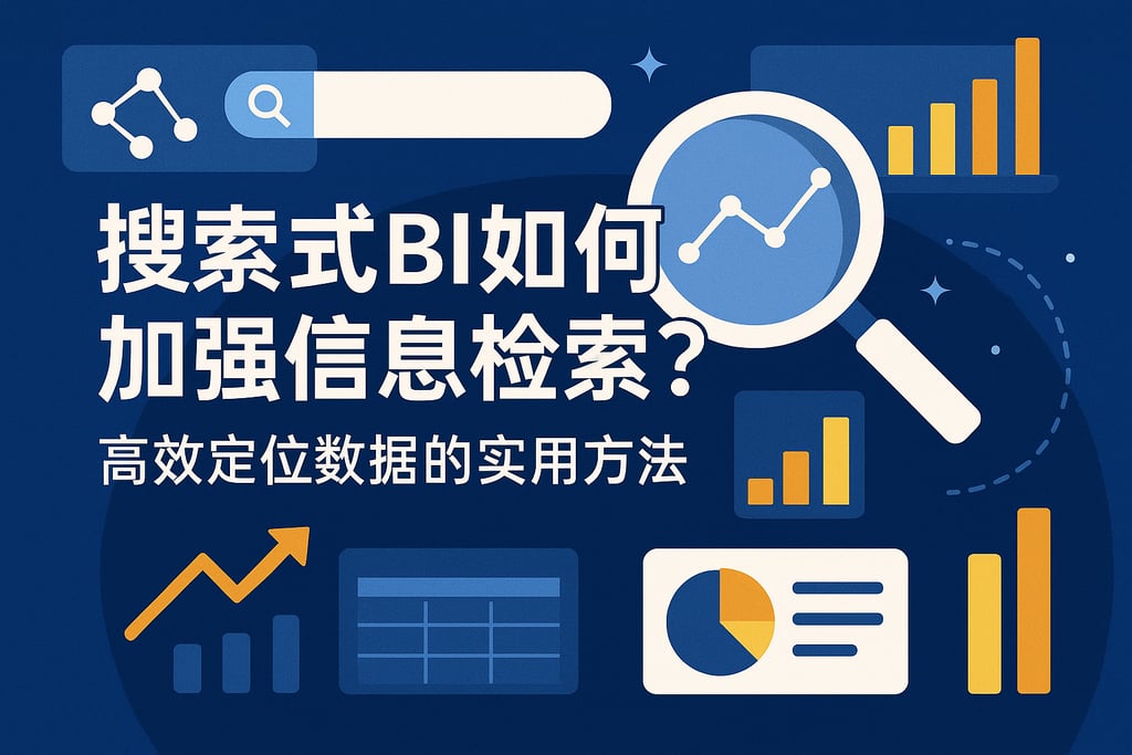 搜索式BI如何加强信息检索？高效定位数据的实用方法