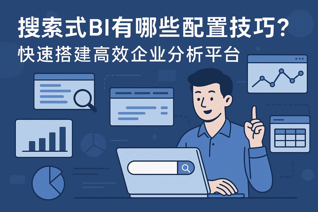 搜索式BI有哪些配置技巧？快速搭建高效企业分析平台