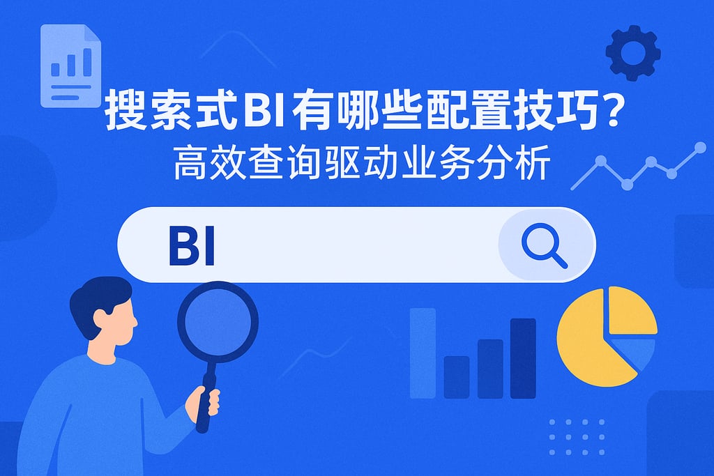 搜索式BI有哪些配置技巧？高效查询驱动业务分析