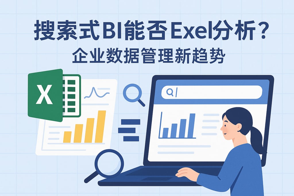 搜索式BI能否替代Excel分析？企业数据管理新趋势