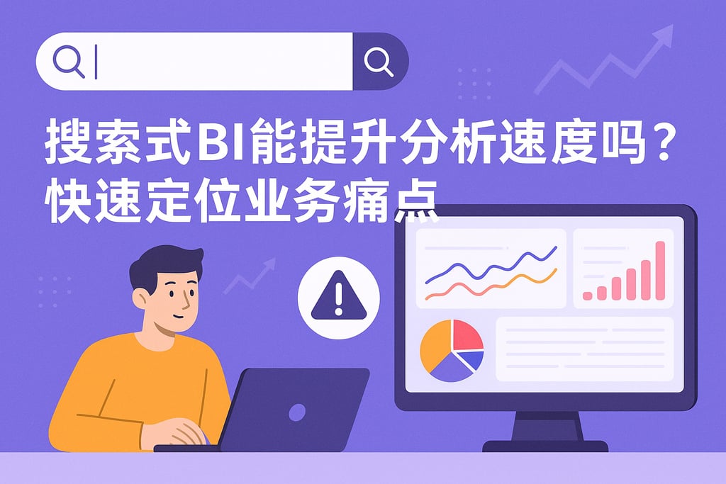 搜索式BI能提升分析速度吗？快速定位业务痛点