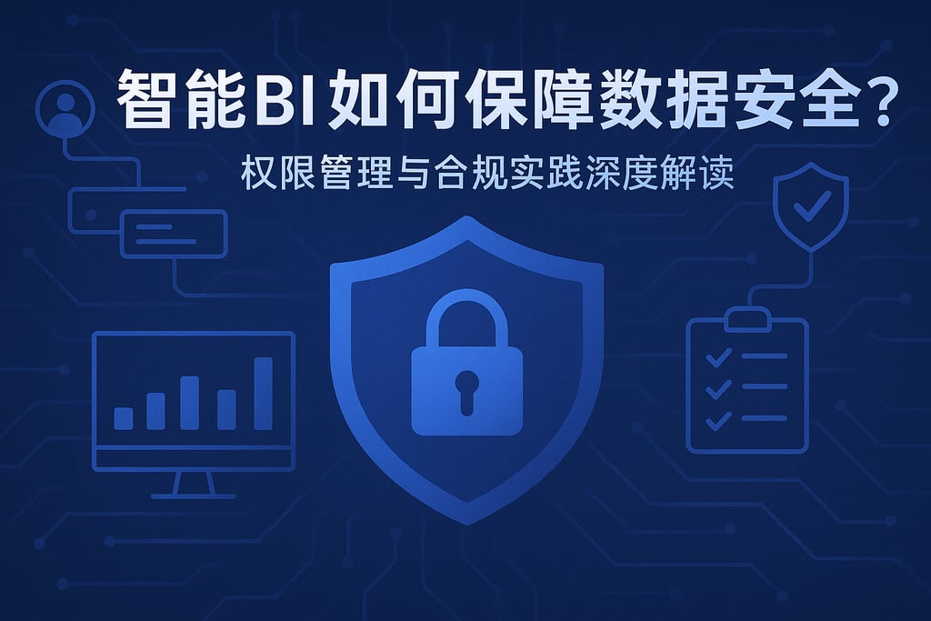 智能BI如何保障数据安全？权限管理与合规实践深度解读