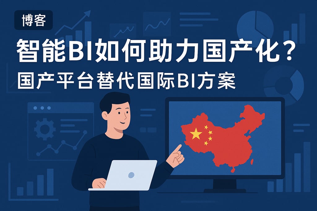 智能BI如何助力国产化？国产平台替代国际BI方案