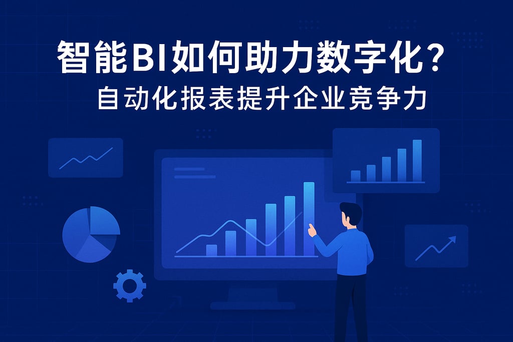 智能BI如何助力数字化？自动化报表提升企业竞争力