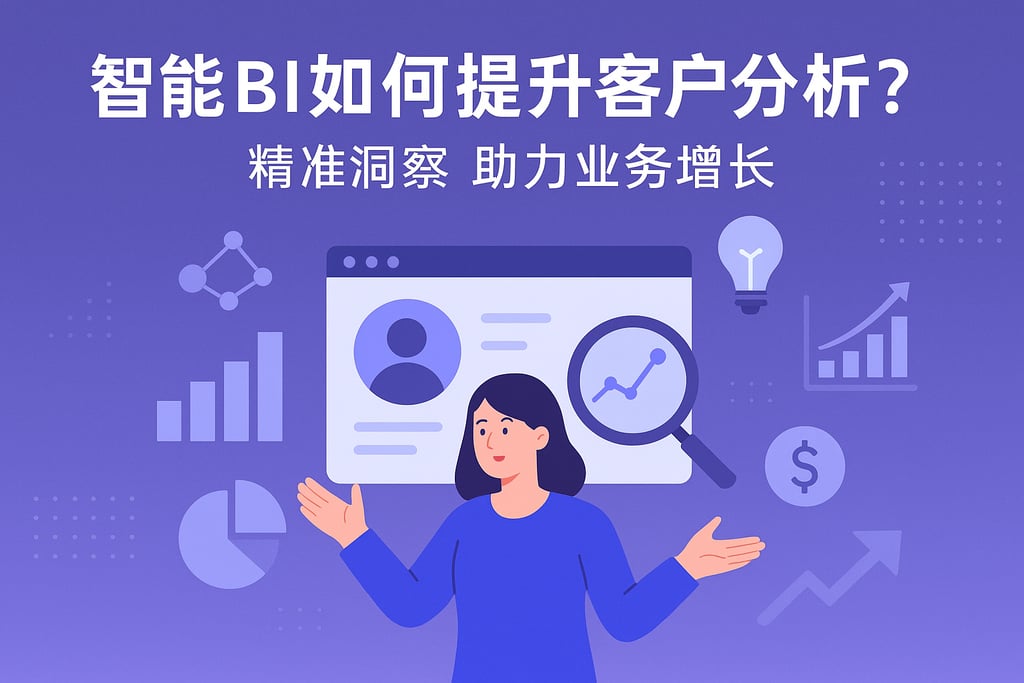 智能BI如何提升客户分析？精准洞察助力业务增长