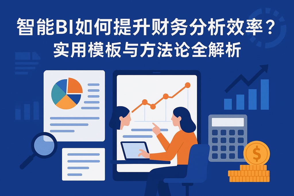 智能BI如何提升财务分析效率？实用模板与方法论全解析