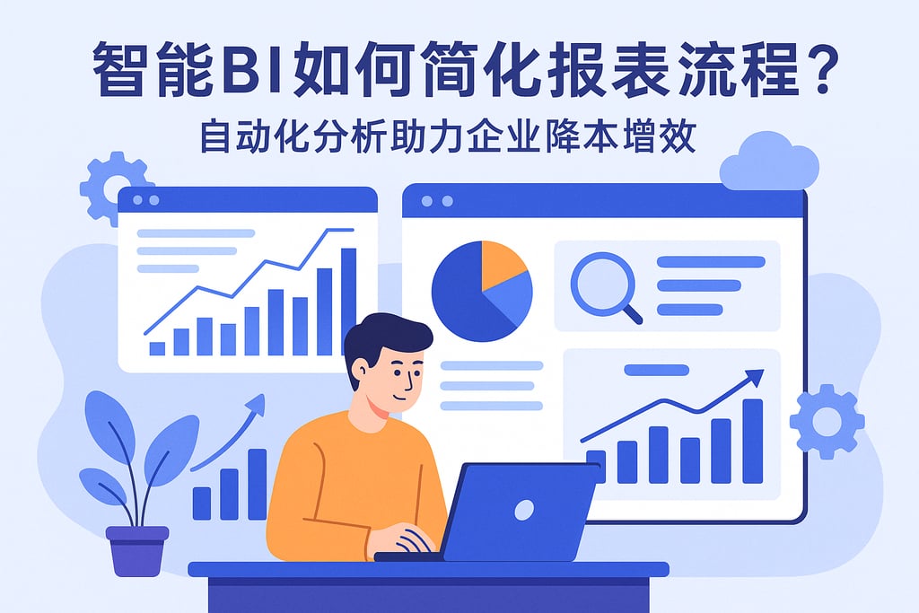 智能BI如何简化报表流程？自动化分析助力企业降本增效
