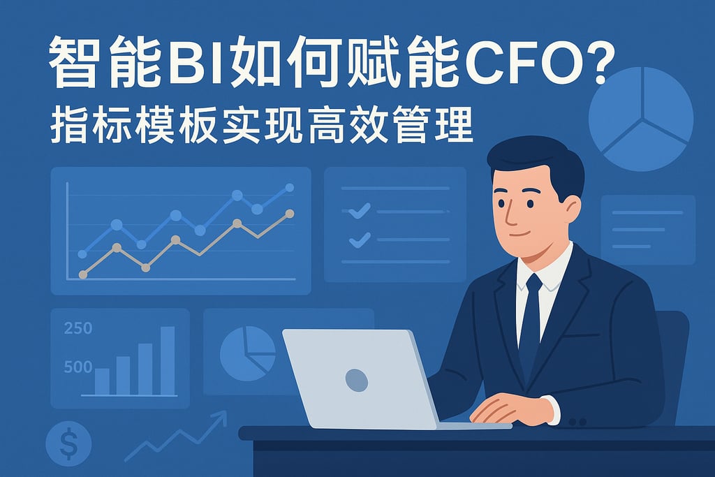 智能BI如何赋能CFO？指标模板实现高效管理