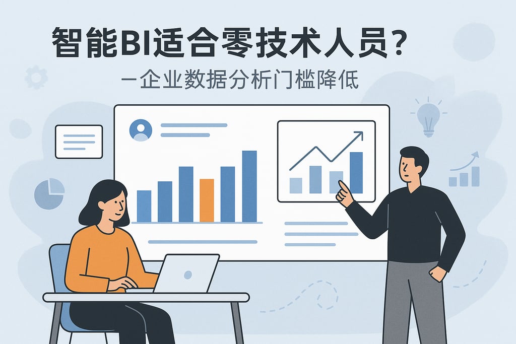 智能BI是否适合零技术人员？企业数据分析门槛降低
