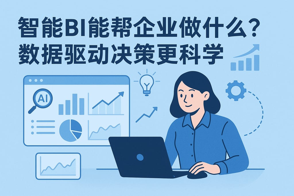 智能BI能帮企业做什么？数据驱动决策更科学