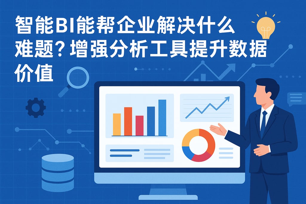 智能BI能帮企业解决什么难题？增强分析工具提升数据价值