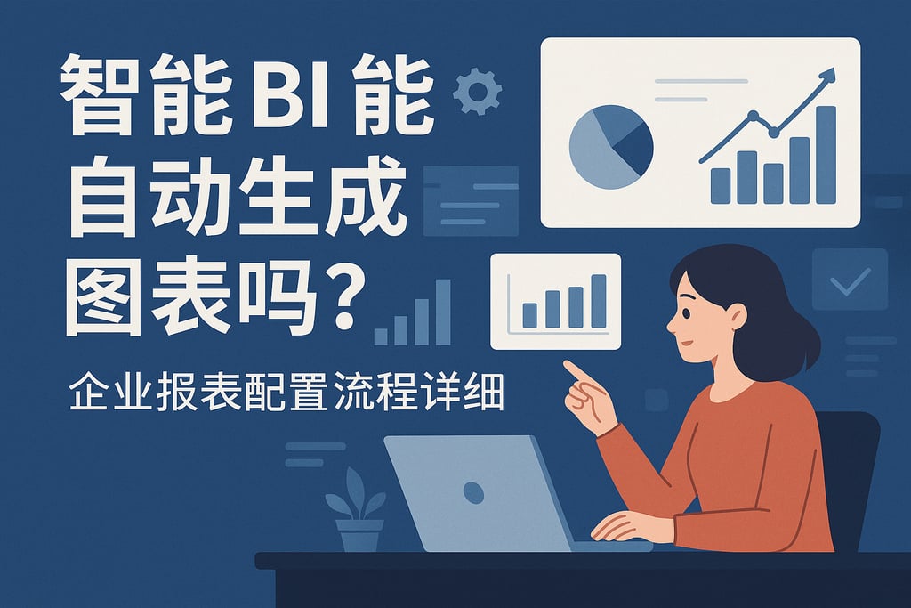智能BI能自动生成图表吗？企业报表配置流程详细讲解