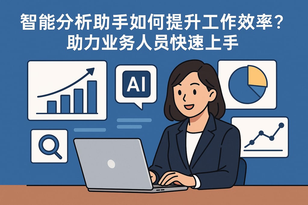 智能分析助手如何提升工作效率？助力业务人员快速上手