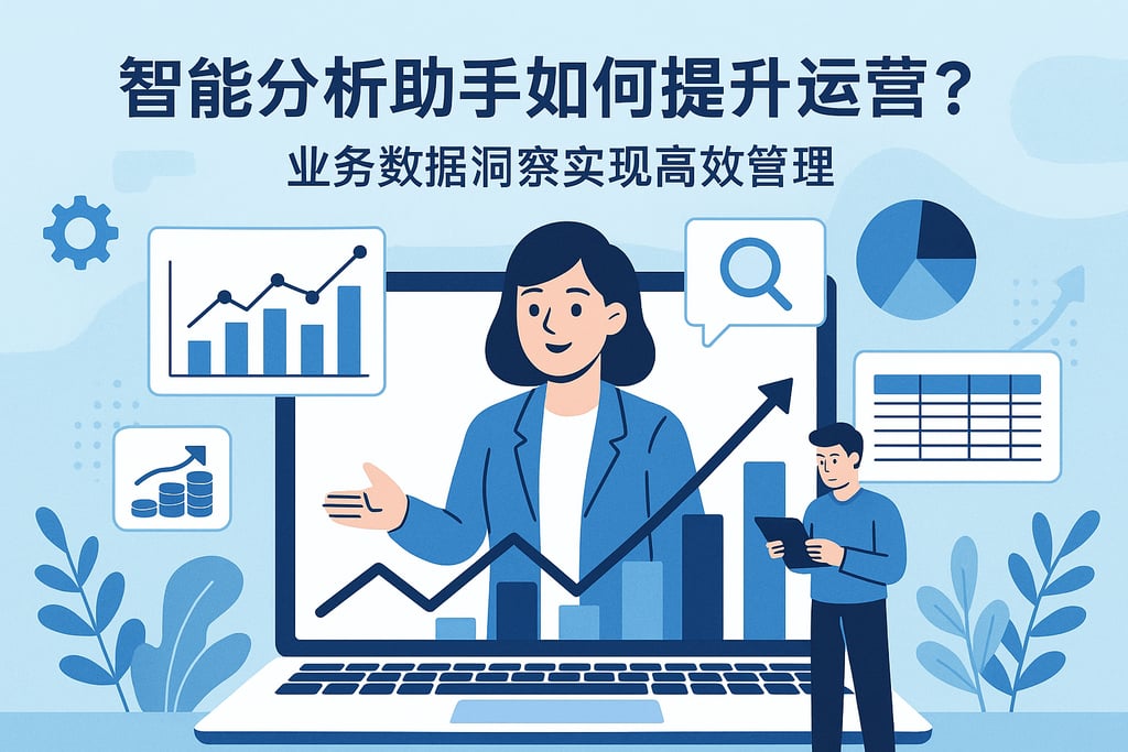 智能分析助手如何提升运营？业务数据洞察实现高效管理