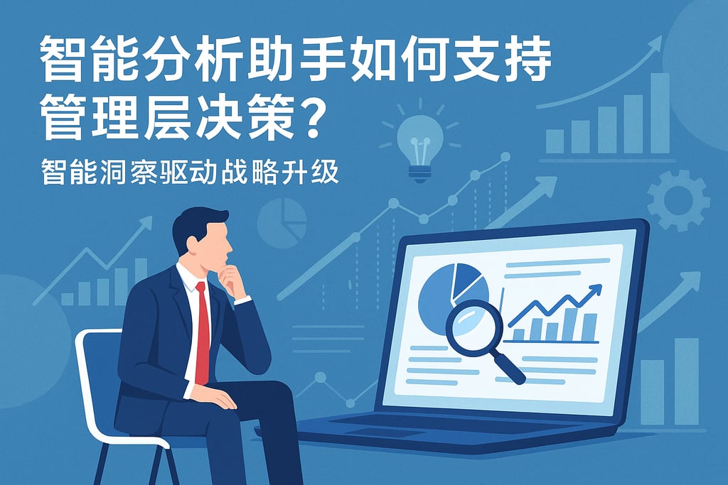 智能分析助手如何支持管理层决策？智能洞察驱动战略升级