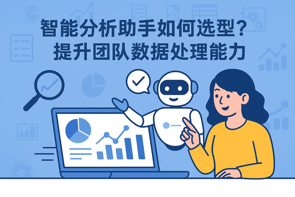 智能分析助手如何选型？提升团队数据处理能力