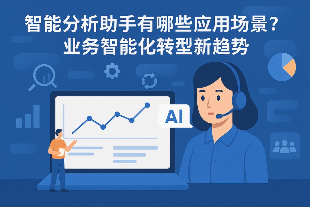 智能分析助手有哪些应用场景？业务智能化转型新趋势
