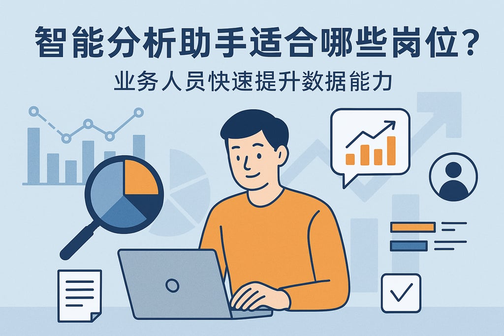 智能分析助手适合哪些岗位？业务人员快速提升数据能力
