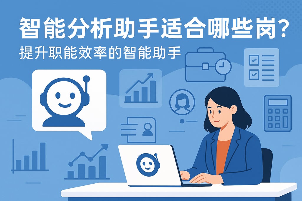 智能分析助手适合哪些岗位？提升职能效率的智能助手