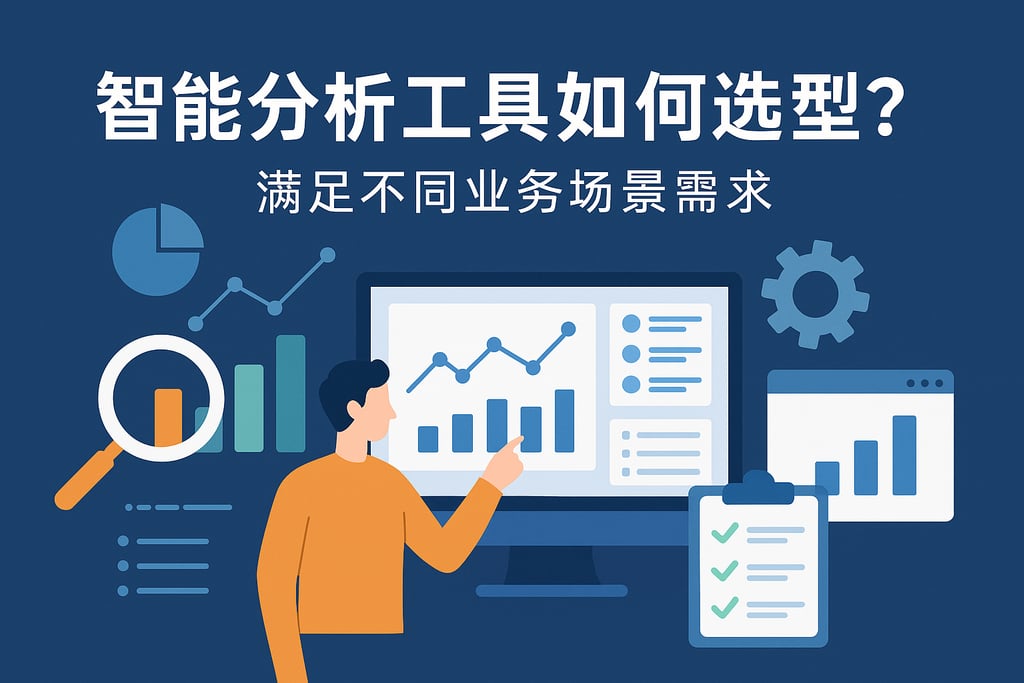 智能分析工具如何选型？满足不同业务场景需求