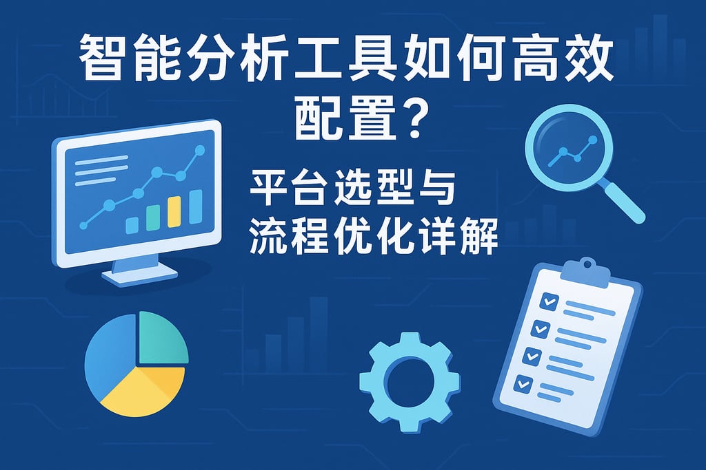 智能分析工具如何高效配置？平台选型与流程优化详解