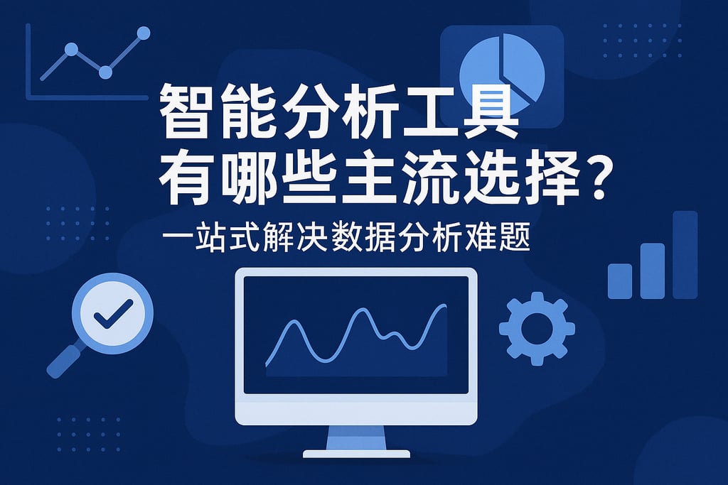 智能分析工具有哪些主流选择？一站式解决数据分析难题