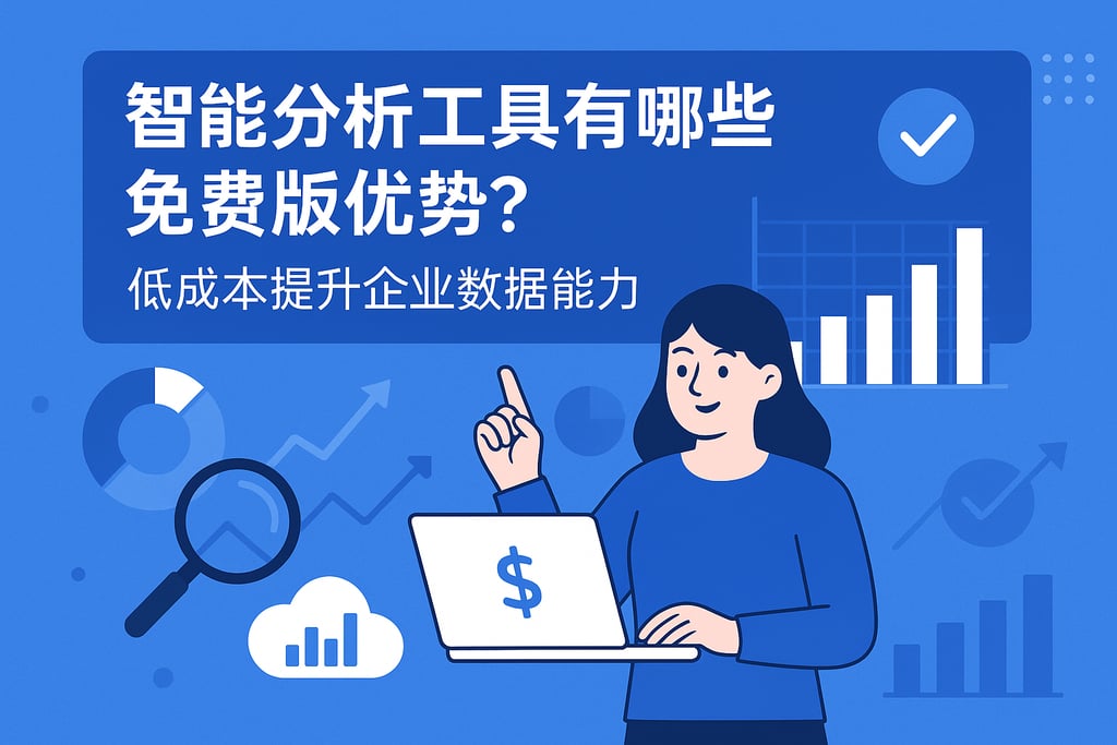 智能分析工具有哪些免费版优势？低成本提升企业数据能力
