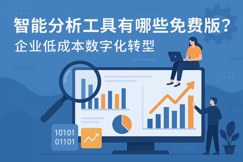 智能分析工具有哪些免费版？企业低成本数字化转型