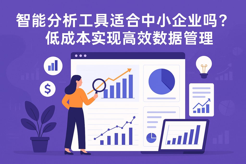 智能分析工具适合中小企业吗？低成本实现高效数据管理