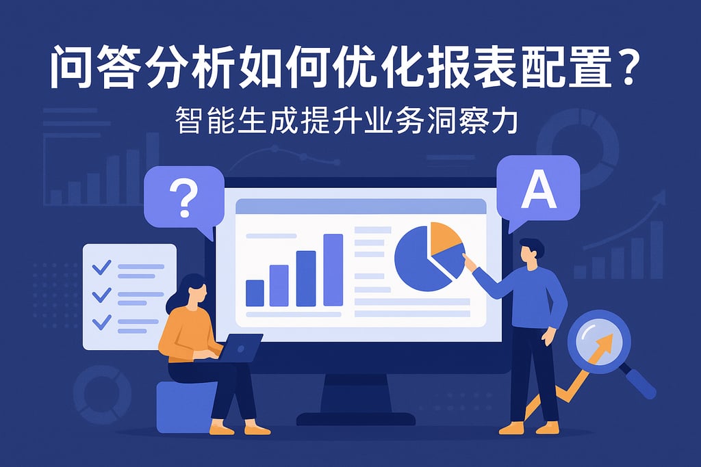 问答分析如何优化报表配置？智能生成提升业务洞察力