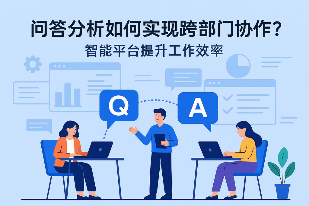 问答分析如何实现跨部门协作？智能平台提升工作效率