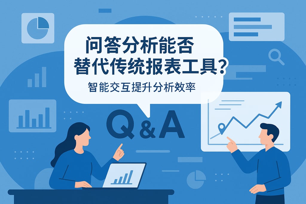 问答分析能否替代传统报表工具？智能交互提升分析效率