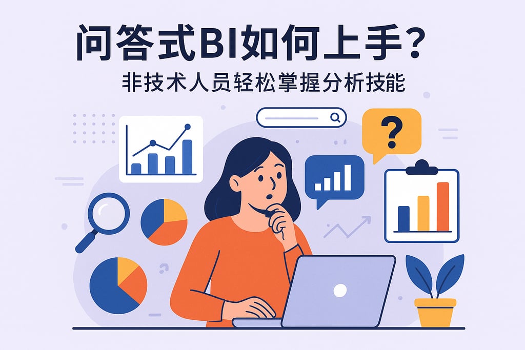 问答式BI如何上手？非技术人员轻松掌握分析技能