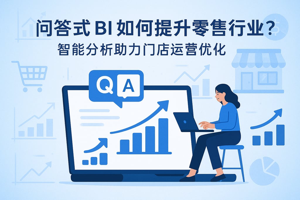问答式BI如何提升零售行业？智能分析助力门店运营优化