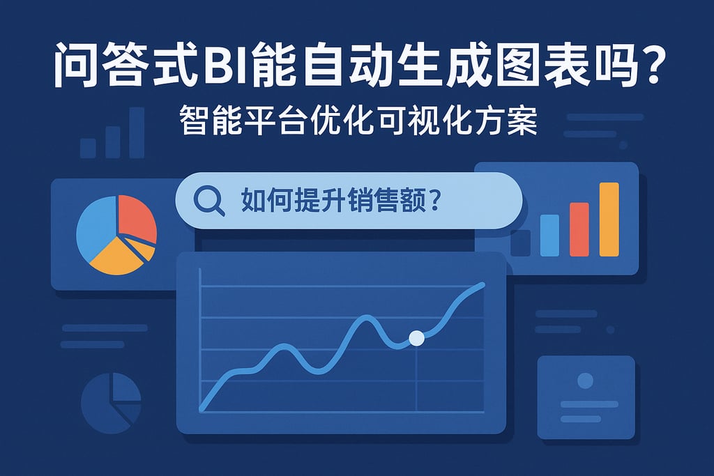 问答式BI能自动生成图表吗？智能平台优化可视化方案