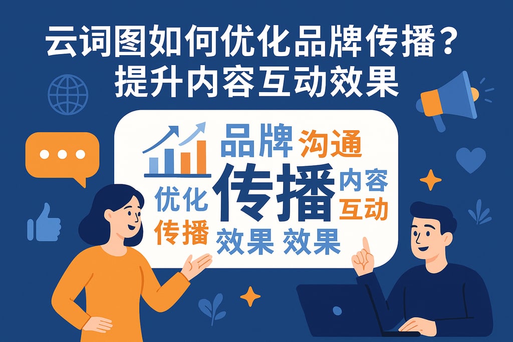 云词图如何优化品牌传播？提升内容互动效果
