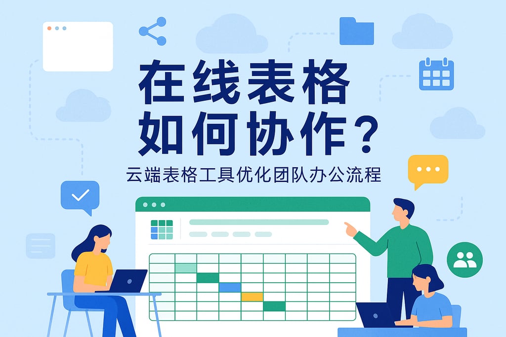 在线表格如何协作？云端表格工具优化团队办公流程