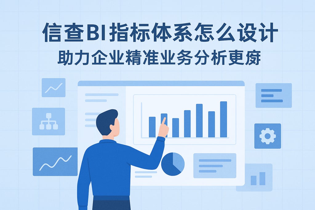 信创BI指标体系怎么设计更科学？助力企业精准业务分析