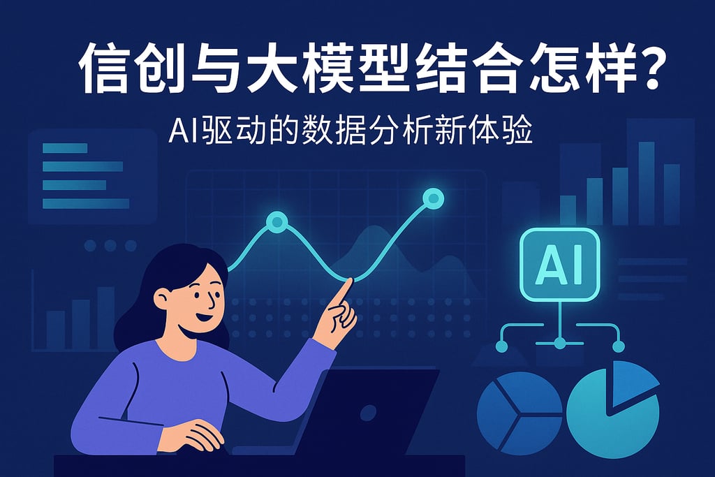 信创与大模型结合怎样？AI驱动的数据分析新体验