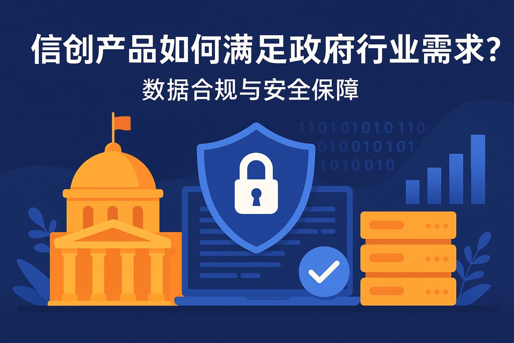 信创产品如何满足政府行业需求？数据合规与安全保障