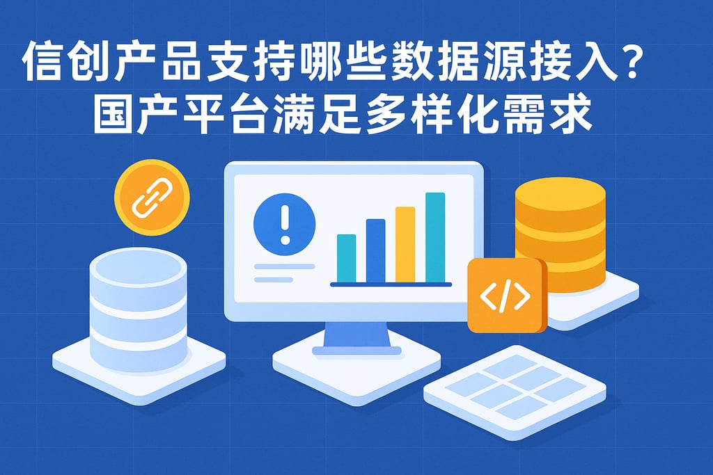 信创产品支持哪些数据源接入？国产平台满足多样化需求。