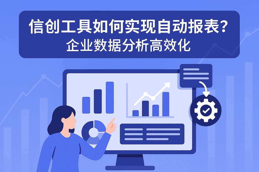 信创工具如何实现自动报表？企业数据分析高效化