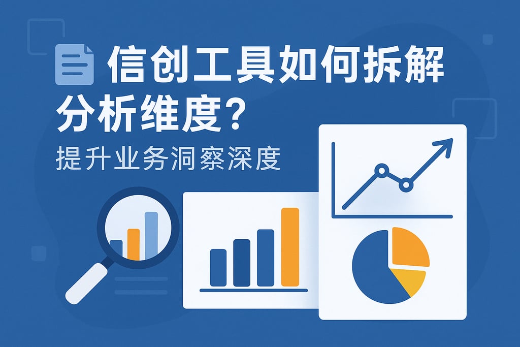 信创工具如何拆解分析维度？提升业务洞察深度
